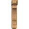Ekena Millwork Balboa Craftsman Smooth Bracket w/ Offset Brace, Western Red Cedar, 7 1/2"W x 26"D x 38"H BKT0806X26X38BOA04SWR - alternate 2